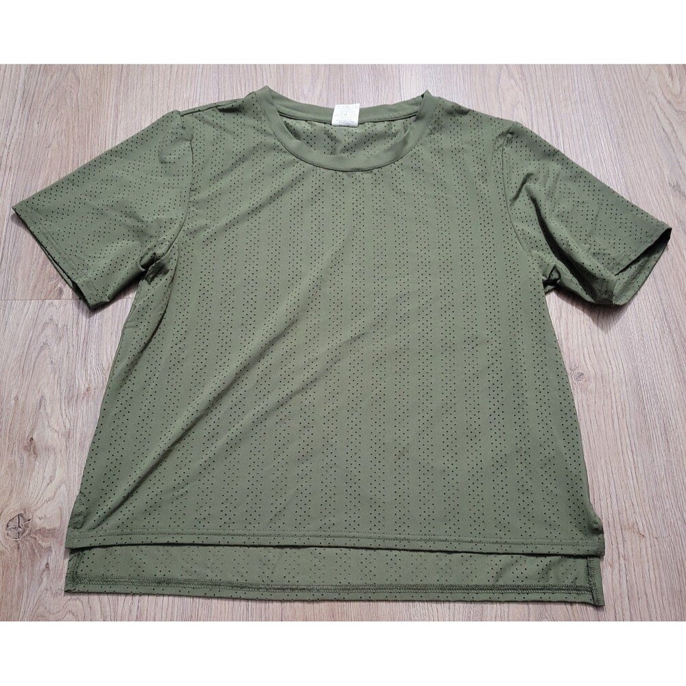 Zyia Vertical chill top olive green size xl